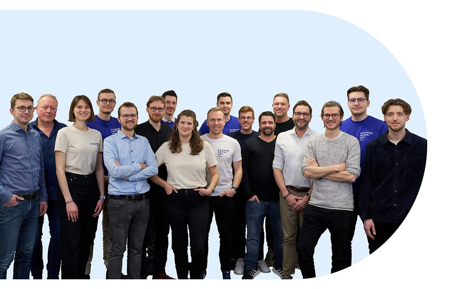 Gruppenfoto vom gesamten Team von encore | DB