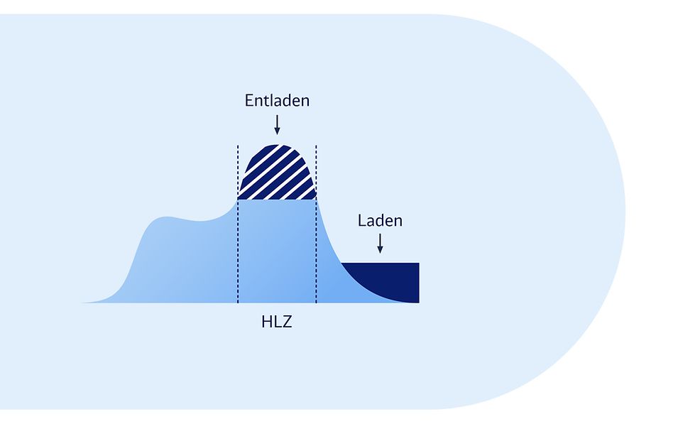 Grafische Darstellung der atypischen Netznutzung.
